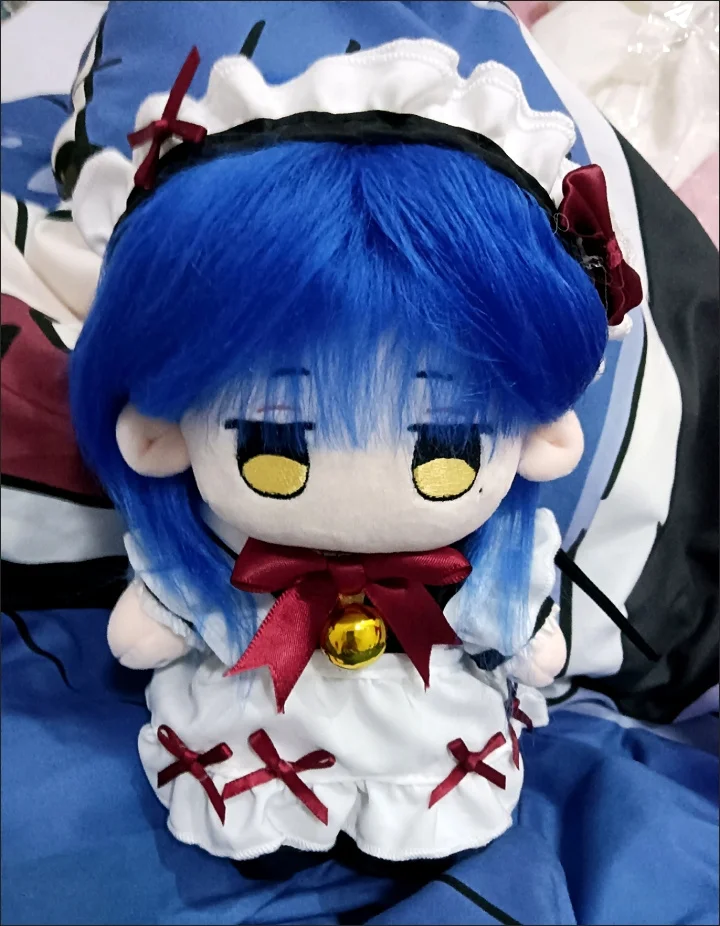 

Stuffed 20cm Anime Bocchi the Rock! Ryo Yamada Cosplay Plush Doll Toys for Fan Collection or Kids Friends Perfect Gift