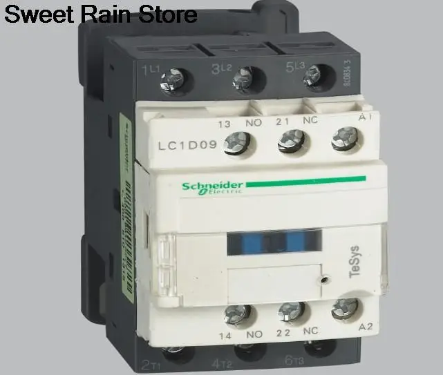 Kontaktor LC1D09 LC1D12 LC1D18  AC Schneider Merajut LC1D09 LC1D12 LC1D18  LC1D BC7 F7C M7C Q7C 24V 110V 220V 380V