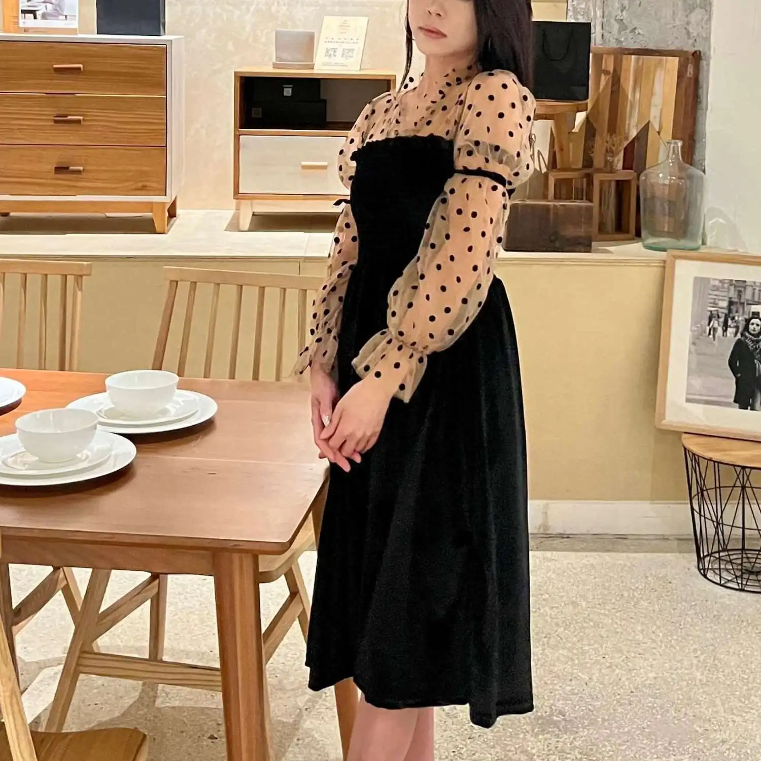 Robes femmes Floral Jacquard jupe moulante printemps sortie artistique texturé romantique Vintage français élégant doux Style Chic