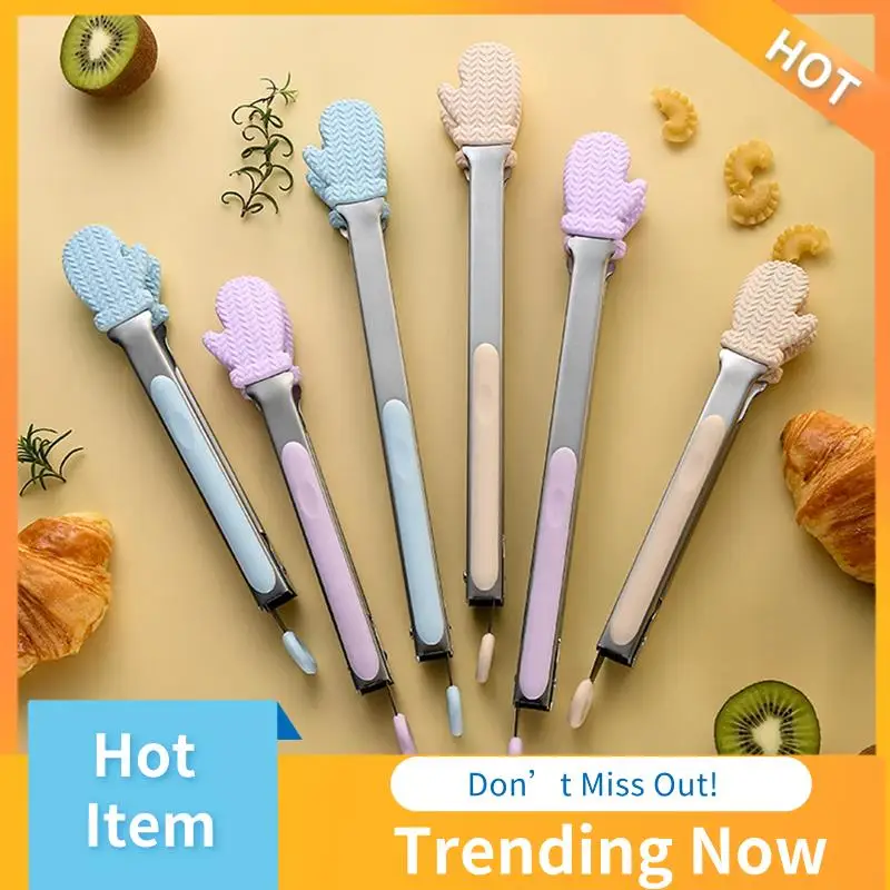 

CMHI-Barbecue Bread & Food Clips High Temperature Anti-Scalding Extended Steak Clips Barbecue Tools