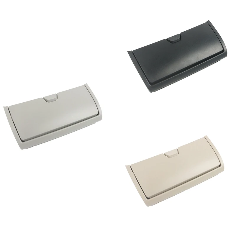 Araba özel gözlük durumda kafes organizatör saklama kutusu kubbe ışık BMW X5 X6 F15 F16 2014-2017 için güneş gözlüğü tutucu siyah parçaları