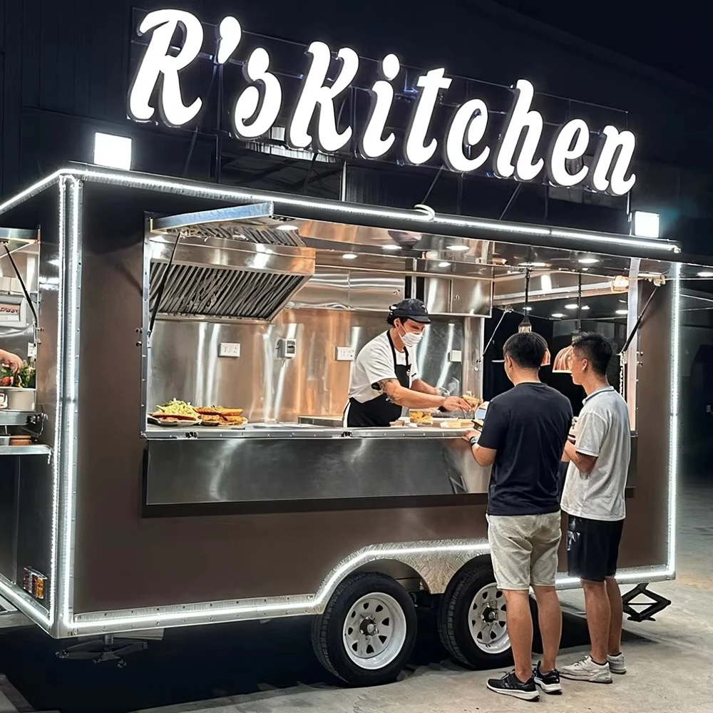 FOODLINE High Speed Station Snack Cart Anti Scratch Outer Frame Lockable Storage Transit Food Retail Stall Gear