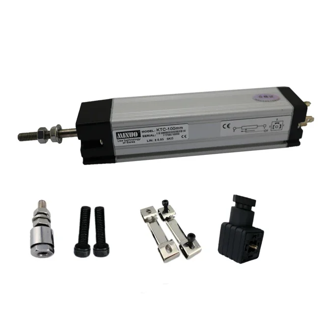 KTC-400mm piezoelectric sensor digital displacement transducer