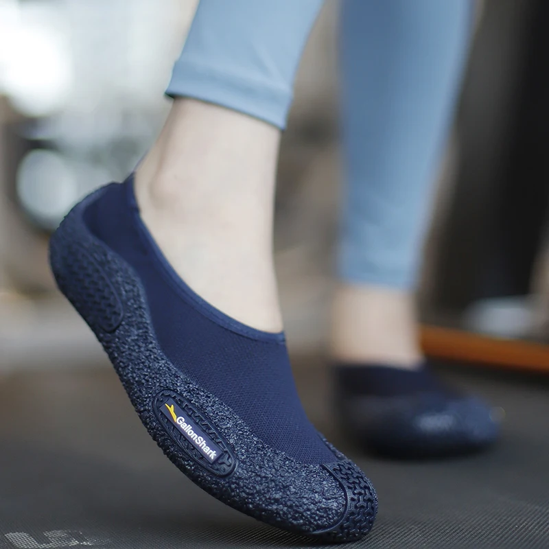 GallonShark Minimalist Barefoot Sock Shoes Flexible Knit Footwear for Yoga Barre Pilates and Studio Workouts