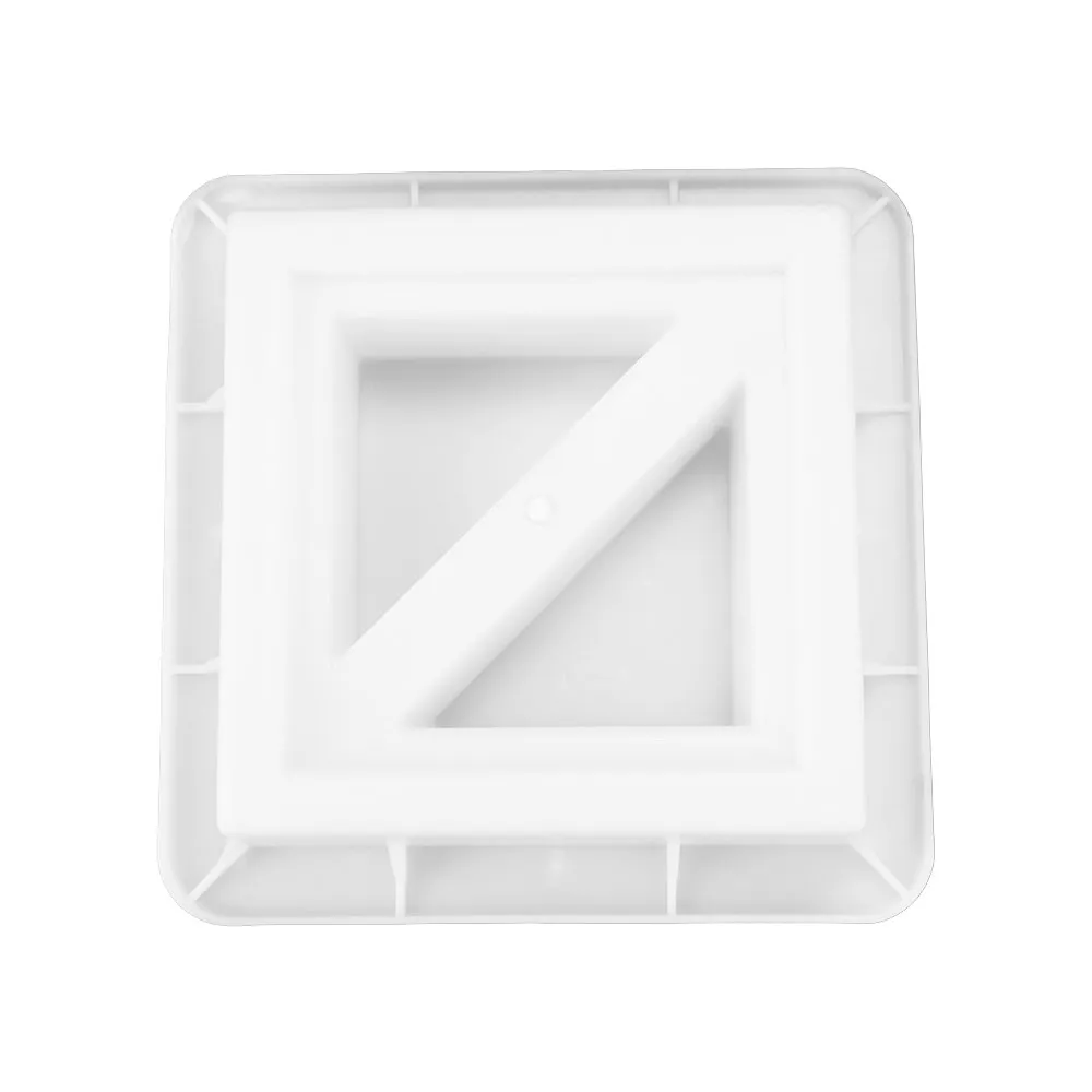 Plastic Hollow Brick Mold Square 3D Carving Cement Antique Brick Mold 20*20*6cm Anti-Slip Window Flower Fence Making Mold