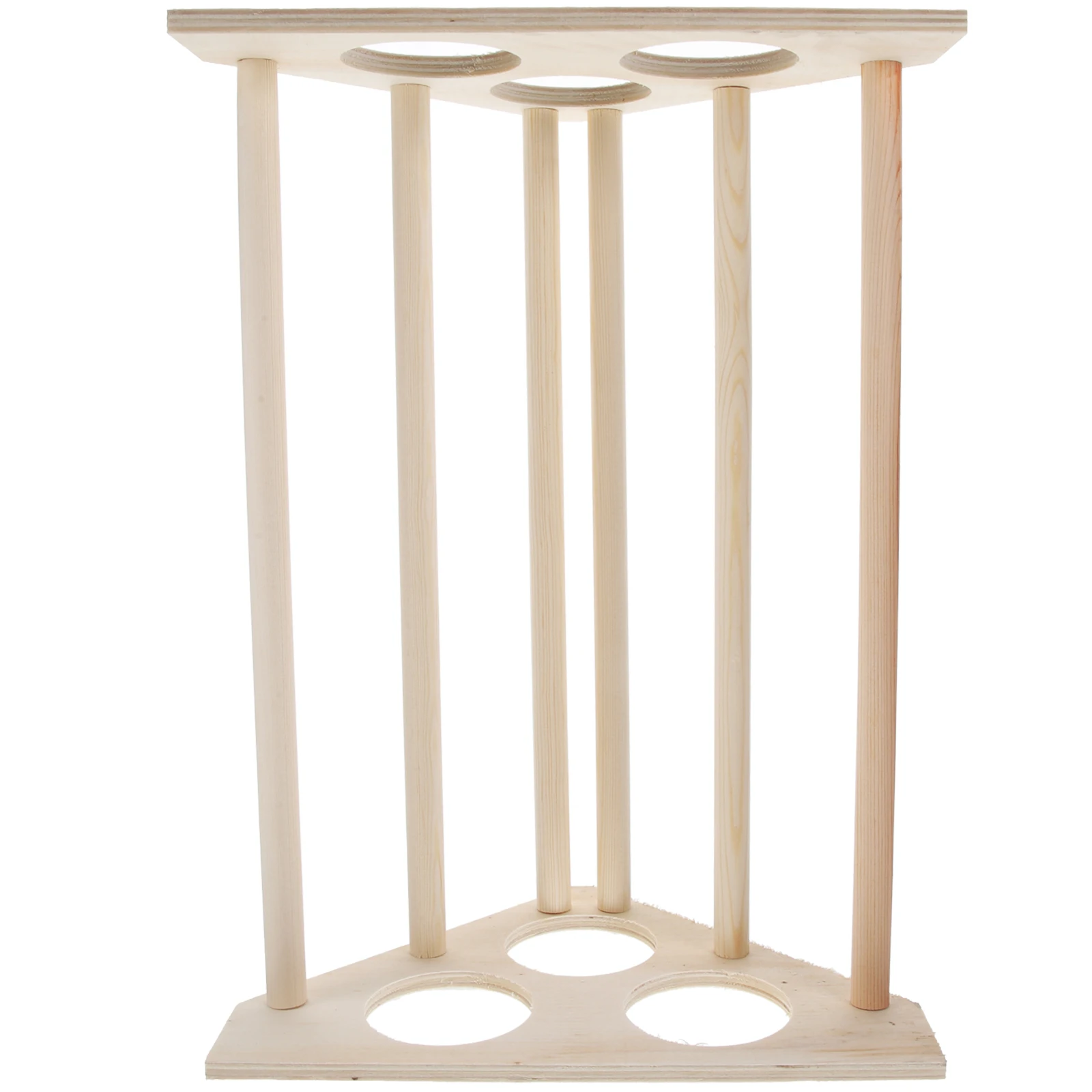 

Wooden Chicken Stand Bar For Hen Coop Smooth Surface Poultry Roosting Rack Stable Base Bird Training Natural Wood Texture
