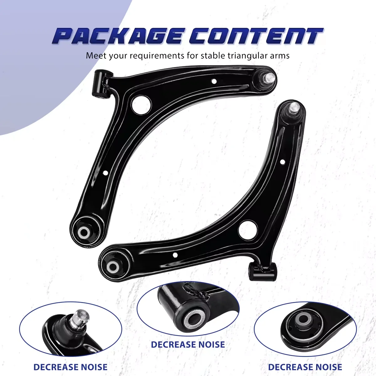 

AzbuStag 8Pcs Front Lower Control Arm Tie Rod Sway Bar Link for JEEP COMPASS PATRIOT DODGE CALIBER 2007 2008 2009 2010 2011-2017