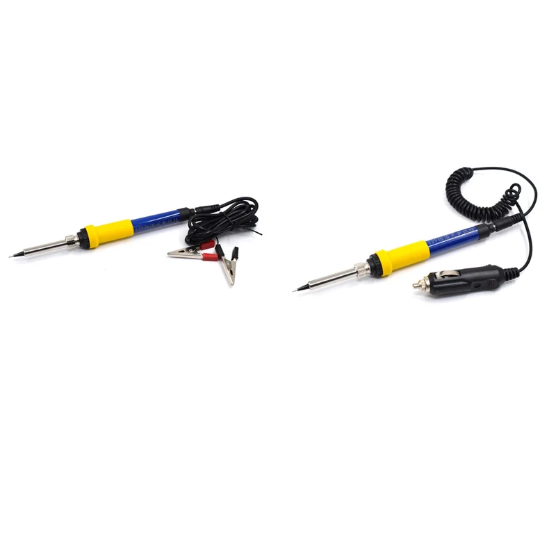 

DC 12V Portable Soldering Iron Low-Voltage Car Battery 60W Welding Rework Repair Tools