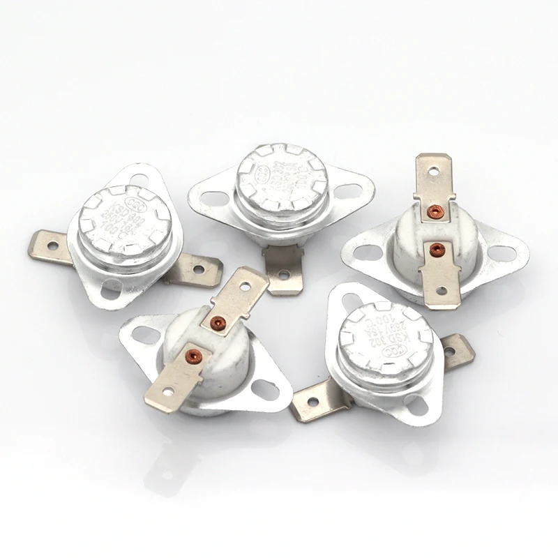 Normally open KSD302 16A 250V 40-180 Degree Ceramic KSD301 Normally Closed Temperature Switch Thermostat 45 55 60 65 70 75 80 85