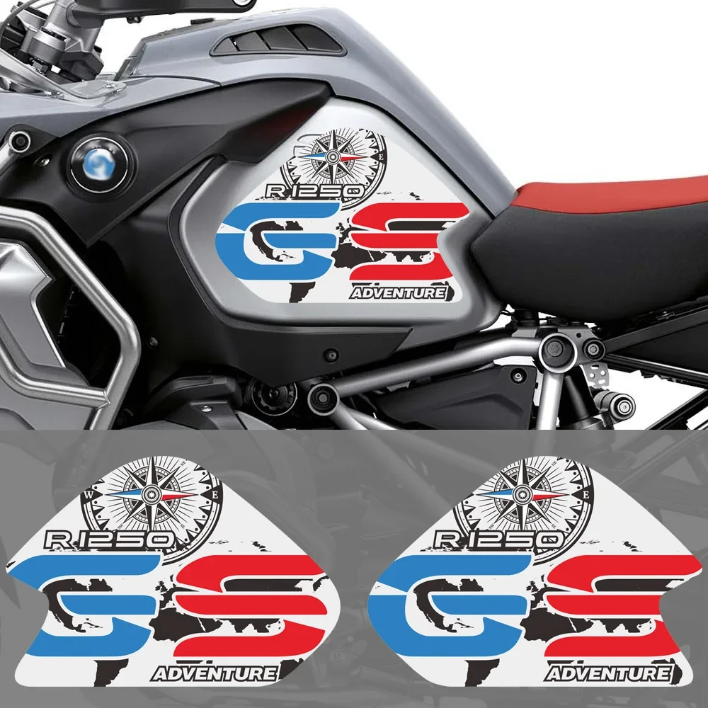 For BMW R1250GS R1250 R 1250 GS ADV Adventure GSA 2019 - 2022 Motorcycle Stickers Gas Fuel Oil Tank Pad Protector