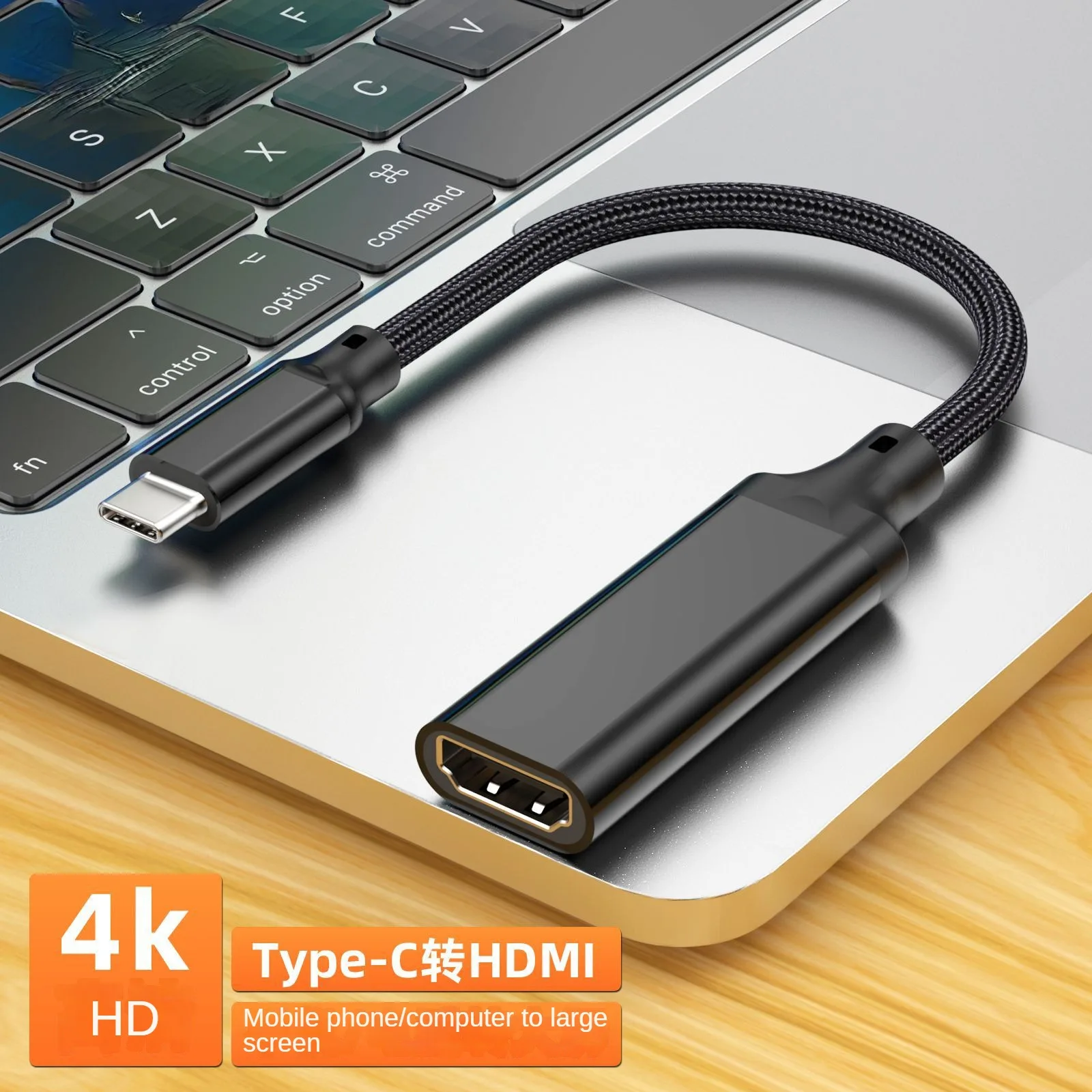 

type-c to hdmi female conversion cable USB-C to HDTV video converter cable Notebook to monitor