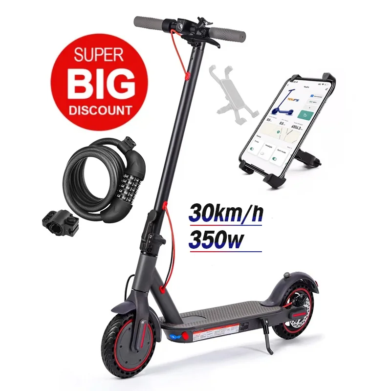 

STLF WJW CJM EU/USA Stock Free Shipping Customize Battery Dual Motor Turn signal Lights Adult Scooter Shock Absorption with APP