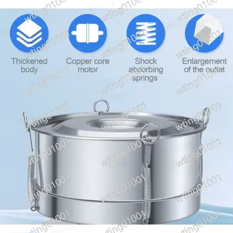 For Φ30cm Electric Vibrating Sieve Stainless Steel Powder Screening Machine for Powder Sieving