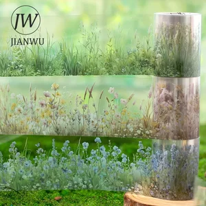 JIANWU 50mm*200cm Seri Catatan Hijau Kolase Bahan Lansekap Bunga Tanaman Antik Pita Hewan Peliharaan Alat Tulis Jurnal DIY Kreatif 10 toko resmi jianwu penjualan terbaik - №