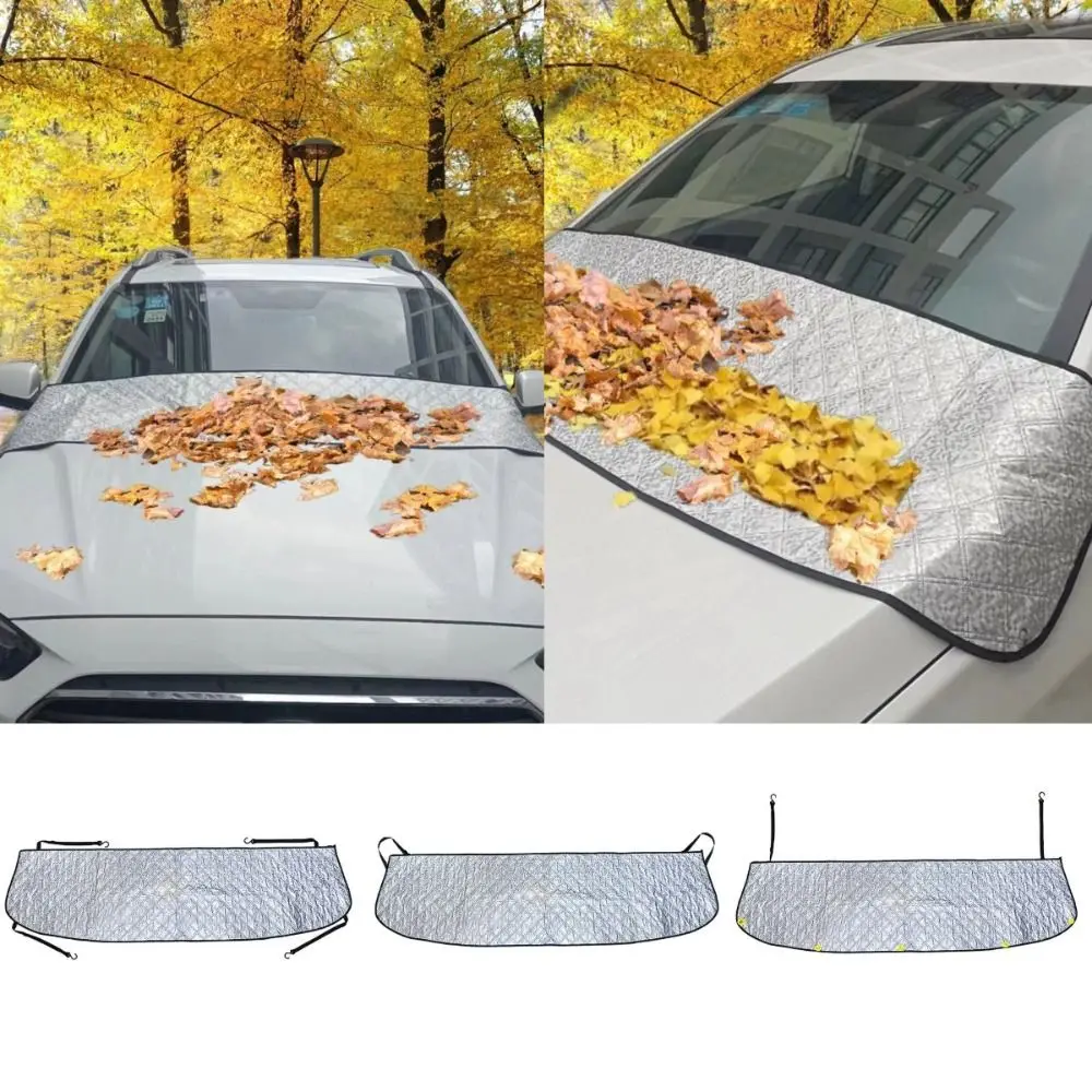 170x45cm Car Windshield Sunshade Foldable Reflective Auto Front Window SunShade Anti-UV Portable Car Sun Visor Cover