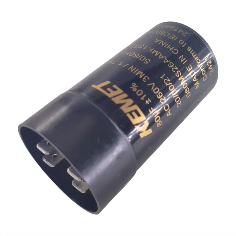 

Новый пусковой конденсатор NGM 60A1D220072ENOR 80uF 220/240VAC 75433, совместимый с KEMET 080MS26AAMK1STD 80uF 260V AC