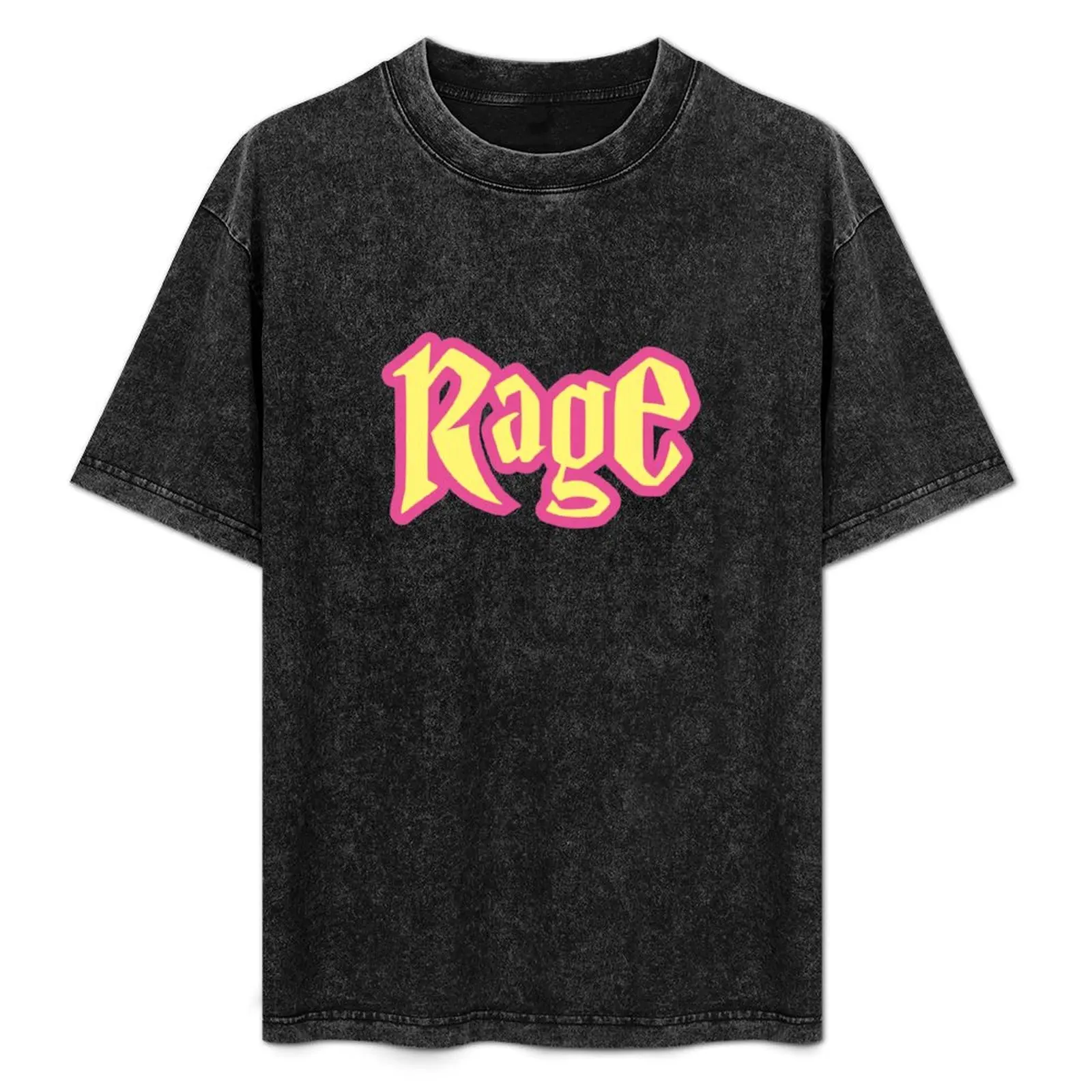

Rage T-Shirt Basic Tee Shirt for Everyday Outfit