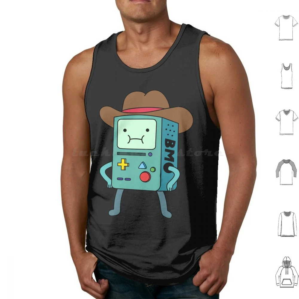 Bmo Tank Tops Vest Sleeveless Adventuretime Bmo Distant Lands Adventure Time Distant Lands Gamer Game Game Life Cute