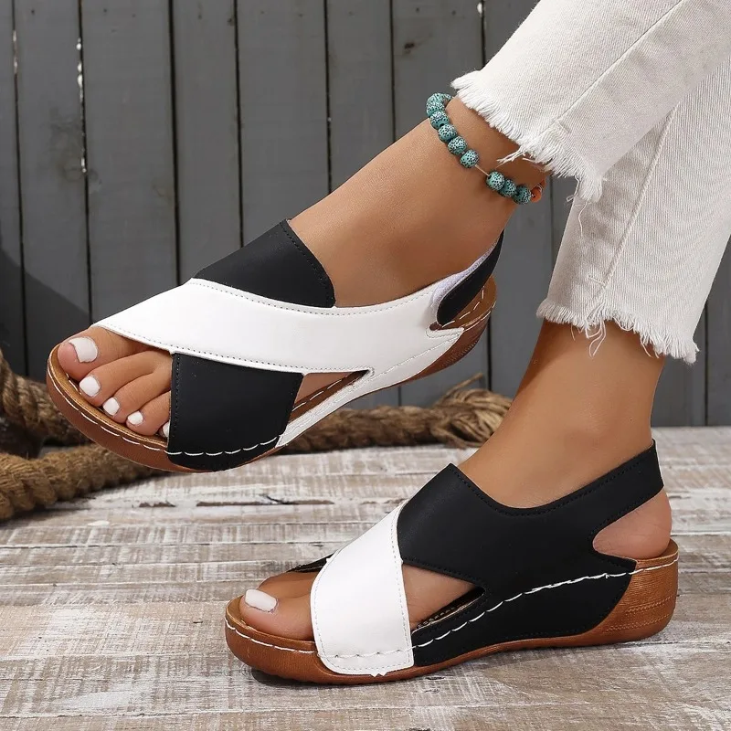 Summer Women Sandals Walking Shoes Casual Woman Wedge Sandals Ladies Party Shoe Female Footwear Women's Sandal