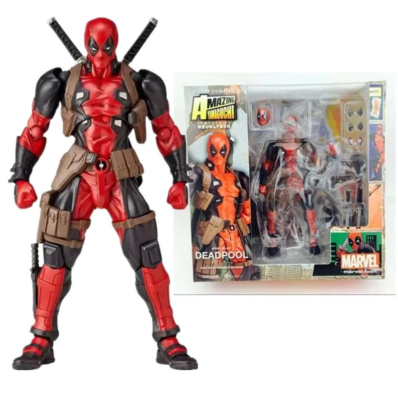 

X-Men Yamaguchi Дэдпул кукла статуя ПВХ модель подвижный шарнир аксессуары Дэдпула вариант украшения супергероя