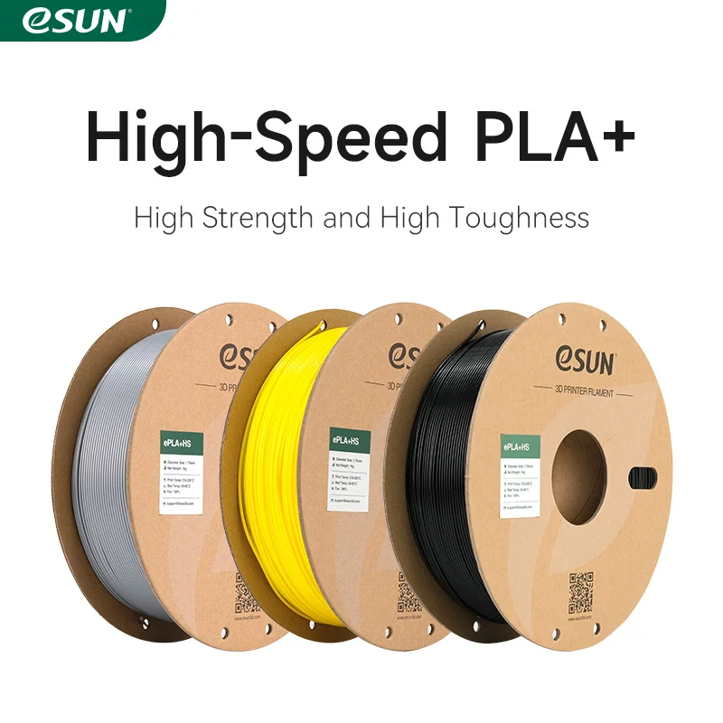 eSUN PLA Filament Fast Printing PLA+ 3D Printer Filament 1.75mm 1KG High Speed PLA Plus 3D Filaments For Bambu Lab PLA+ Filament