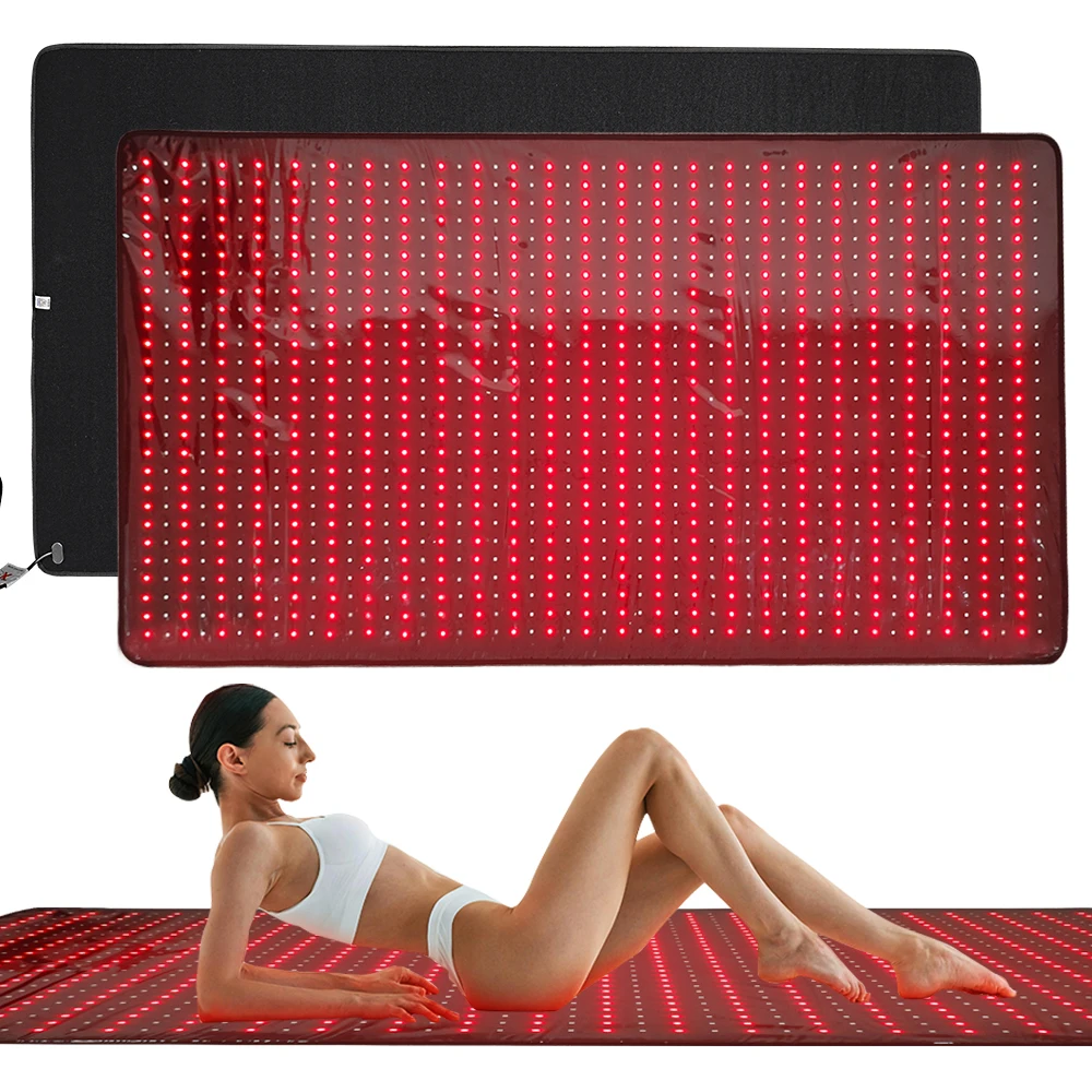

2026 180cm Large Size Professional Full Body Red Light Therapy Pad - 1350 LEDs (660nm & 850nm) for Full Body Pain Relief