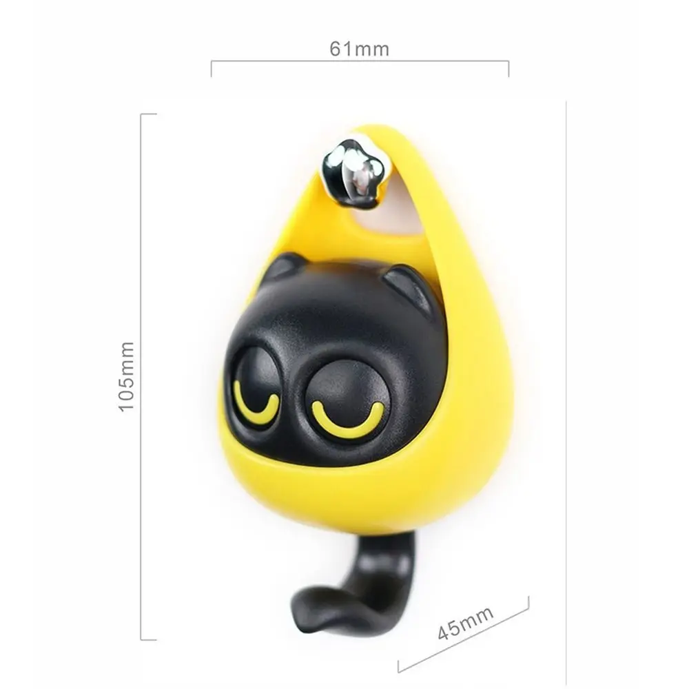 Wink Cat Hooks - Cute Winking Cat No-Drill Hooks Macaron Strong Key & Decorative Hook Storage & Organization