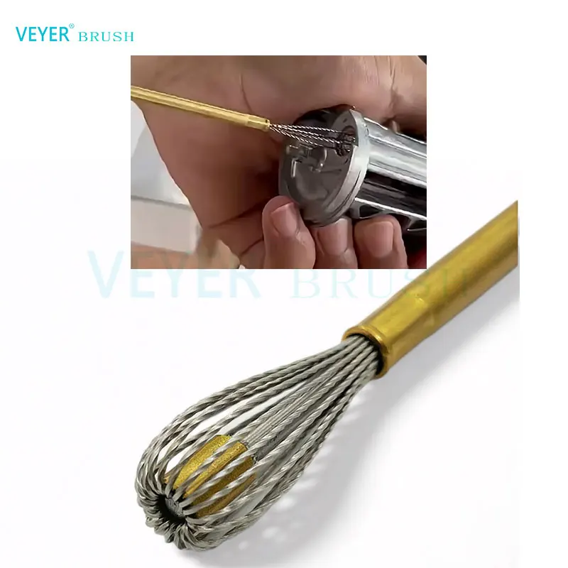 

New Fast CNC Cleaning Brushes Deburring Tools Big a little Burrs Removal Lantern Steel Wire Brush for Hand Electric Drill