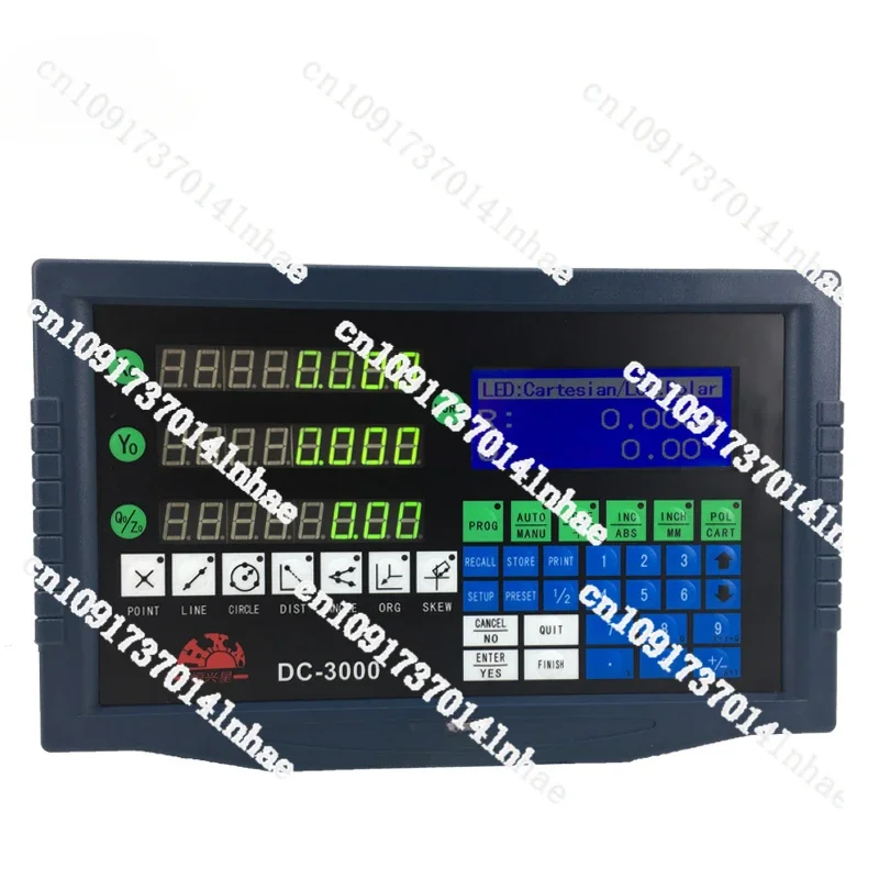 Rational High Quality Digital Readout DRO and Optical 3 Axis DC-3000 Linear Scale System for Projector