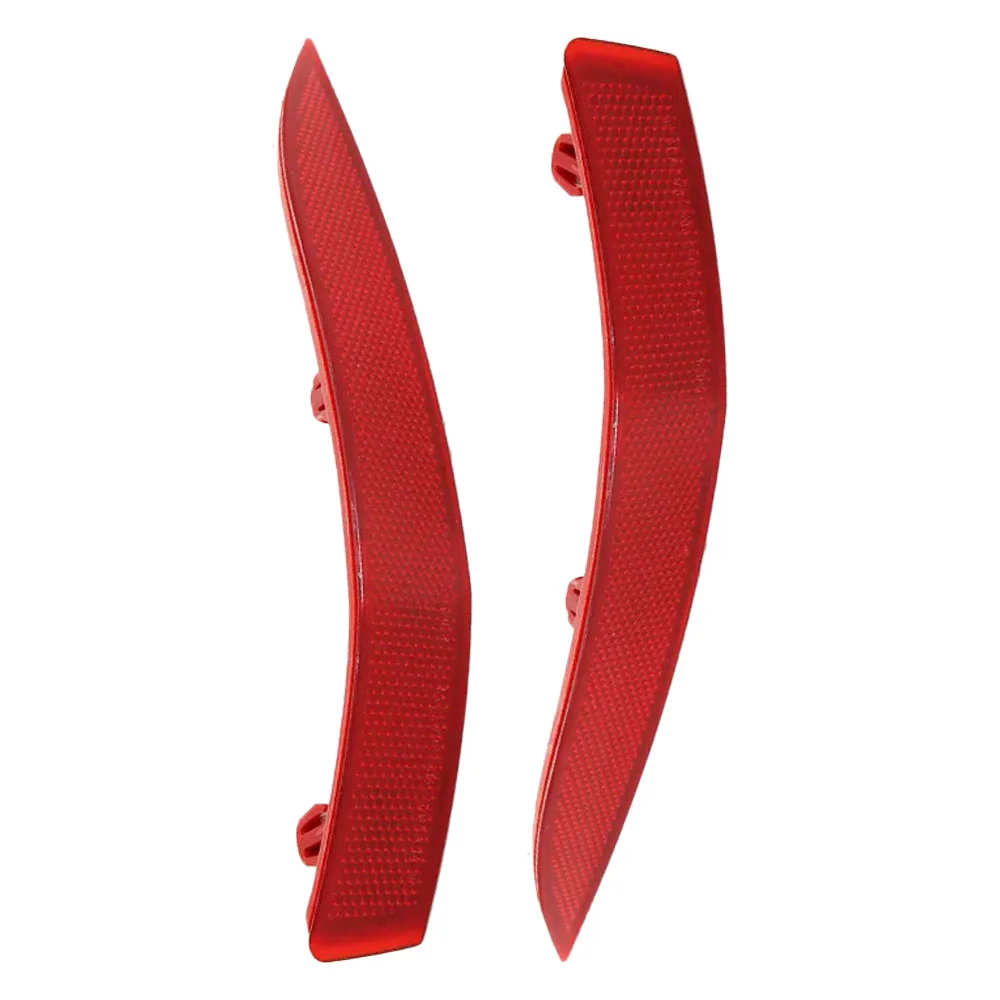 

2pcs For BMW X1 F48 2016 2017 2018 2019 Car Rear Bumper Reflectors Warning Strip accessories 61617355547 61617355548
