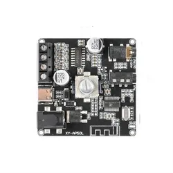 Placa amplificadora Digital para cine en casa, módulo Amplificador DE POTENCIA ESTÉREO CON Bluetooth 5,0, 20WX2, 12V, 24V, 3,5mm, AUX, USB, XY-AP15H