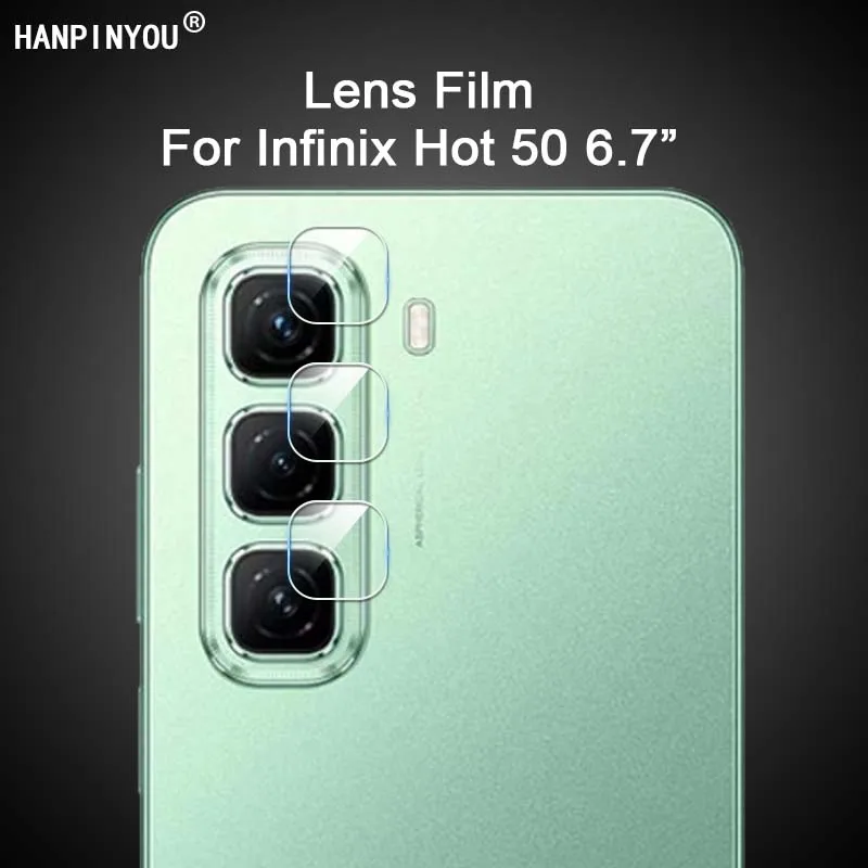 

Для Infinix Hot 50 50i HD прозрачная тонкая задняя крышка объектива камеры, защитная пленка из мягкого волокна - не закаленное стекло