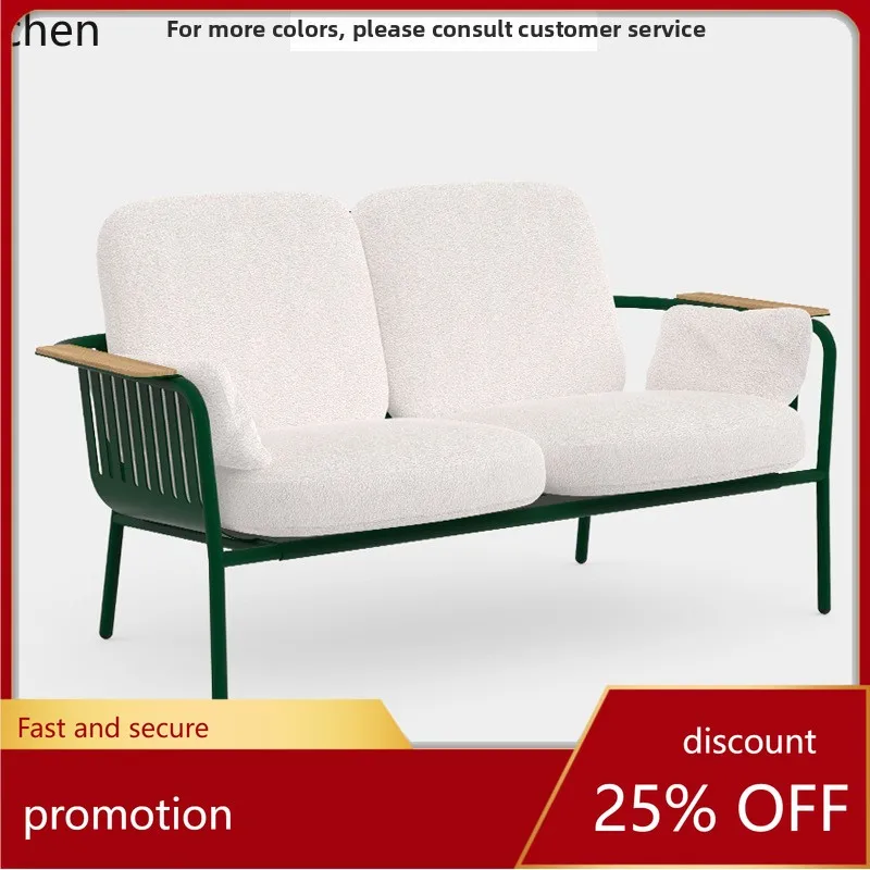 

Уличный диван ZML для патио, виллы, балкона, комплект для отдыха, маленький чайный набор, мебель для террасы отеля и сада