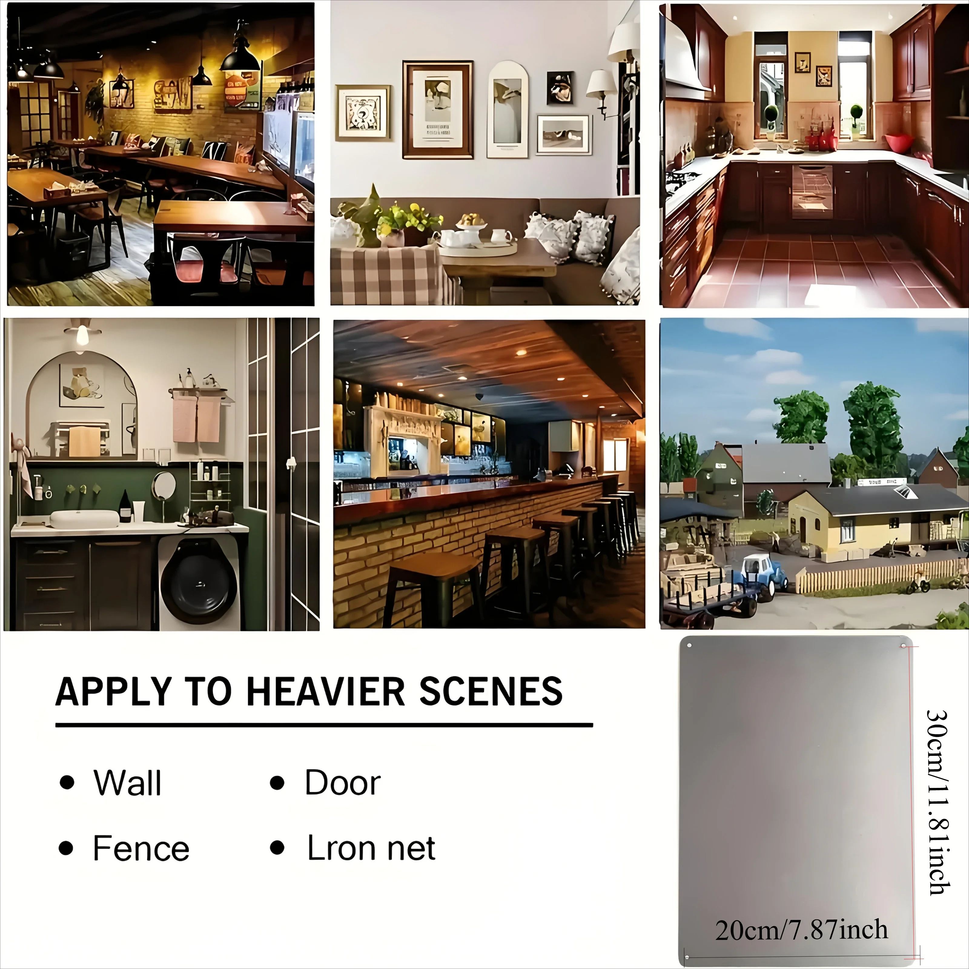 الوردي الأزهار المعدنية جدار الفن خمر تين تسجيل ديكور حديقة المنزل