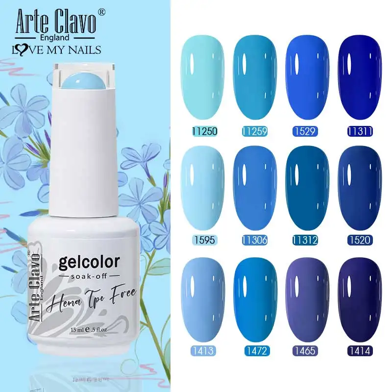 

Arte Clavo HEMA TPO FREE 15 мл кофейно-коричневый гель-лак для ногтей зимний полуперманентный замачиваемый УФ-гель дизайн дизайн ногтей маникюрный лак