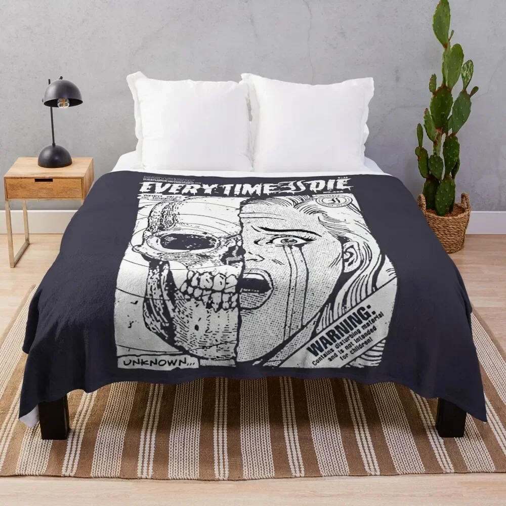 

Secret Every Time I Die Retro Vintage Throw Blanket Compact Warm Blanket for Car Road Trip