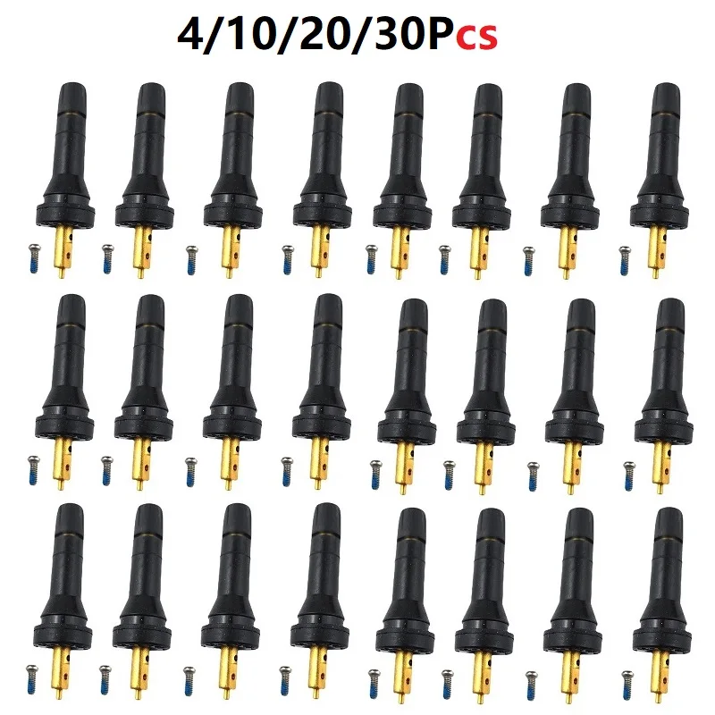 4/10/20/30PCS Car Rubber Wheel Rim TPMS Tire Pressure Sensor Valve Stem For Geely Roewe Changan Venucia D60 T60