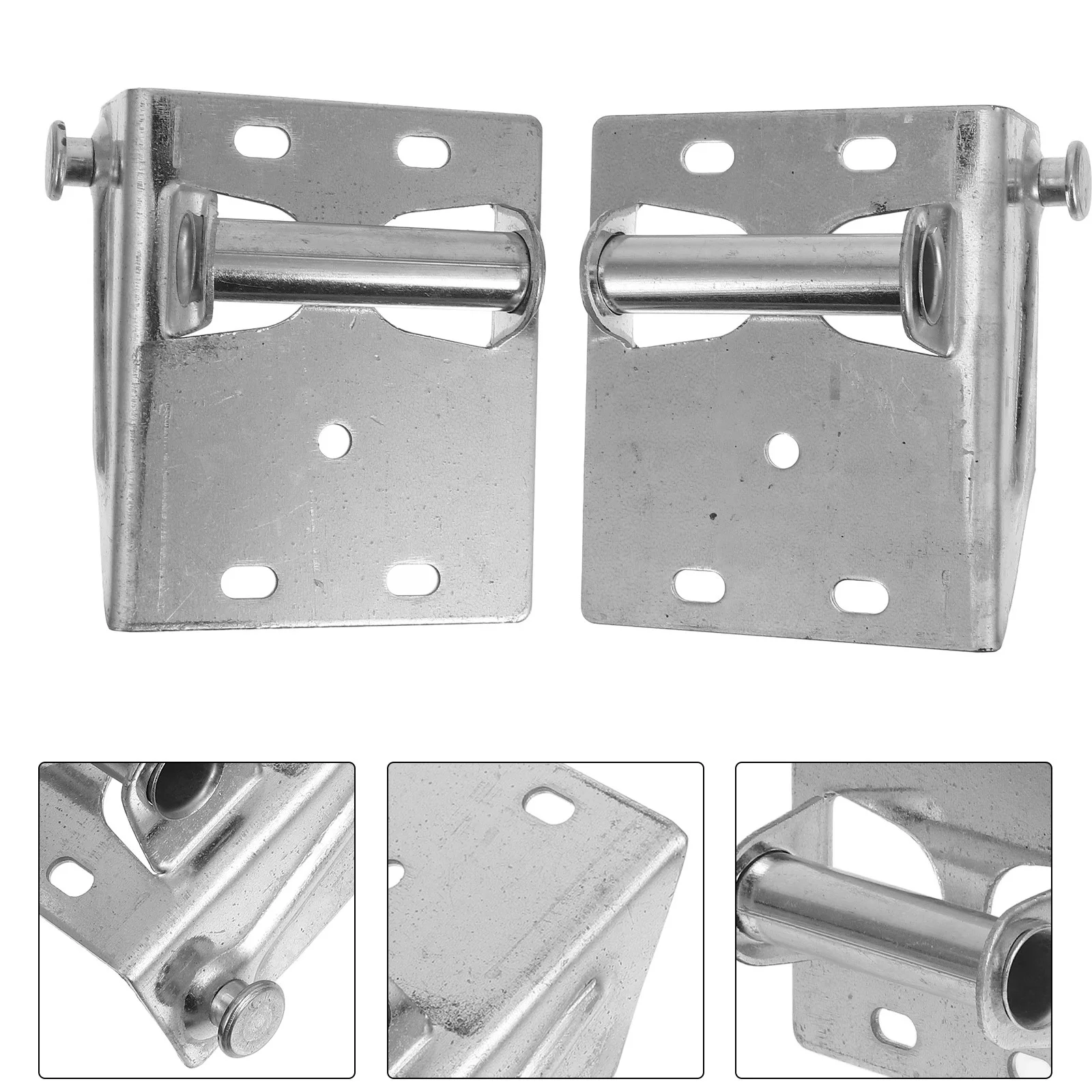 

2pcs Bottom Mount Replacement Hardware Lifting For Residential Doors Durable Iron Bracket Parts Roller Bracket Garage Door