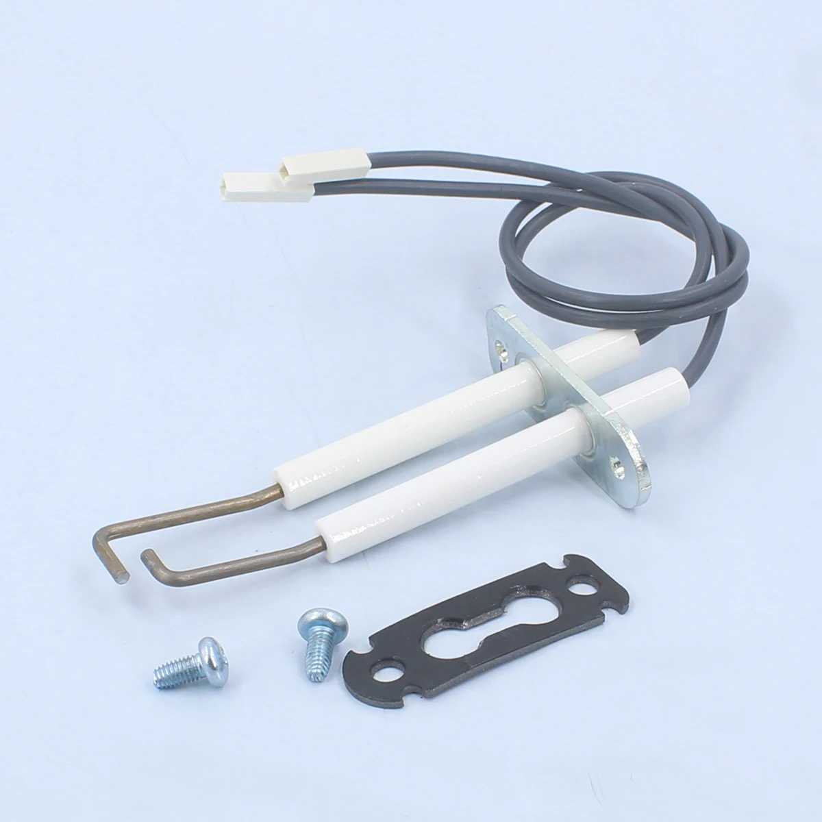 Boiler Ignition Electrode Assembly with Bracket, Replacement Spark Needle Flame Sensor for Viessmann Vitodens 200-W 7829798 G