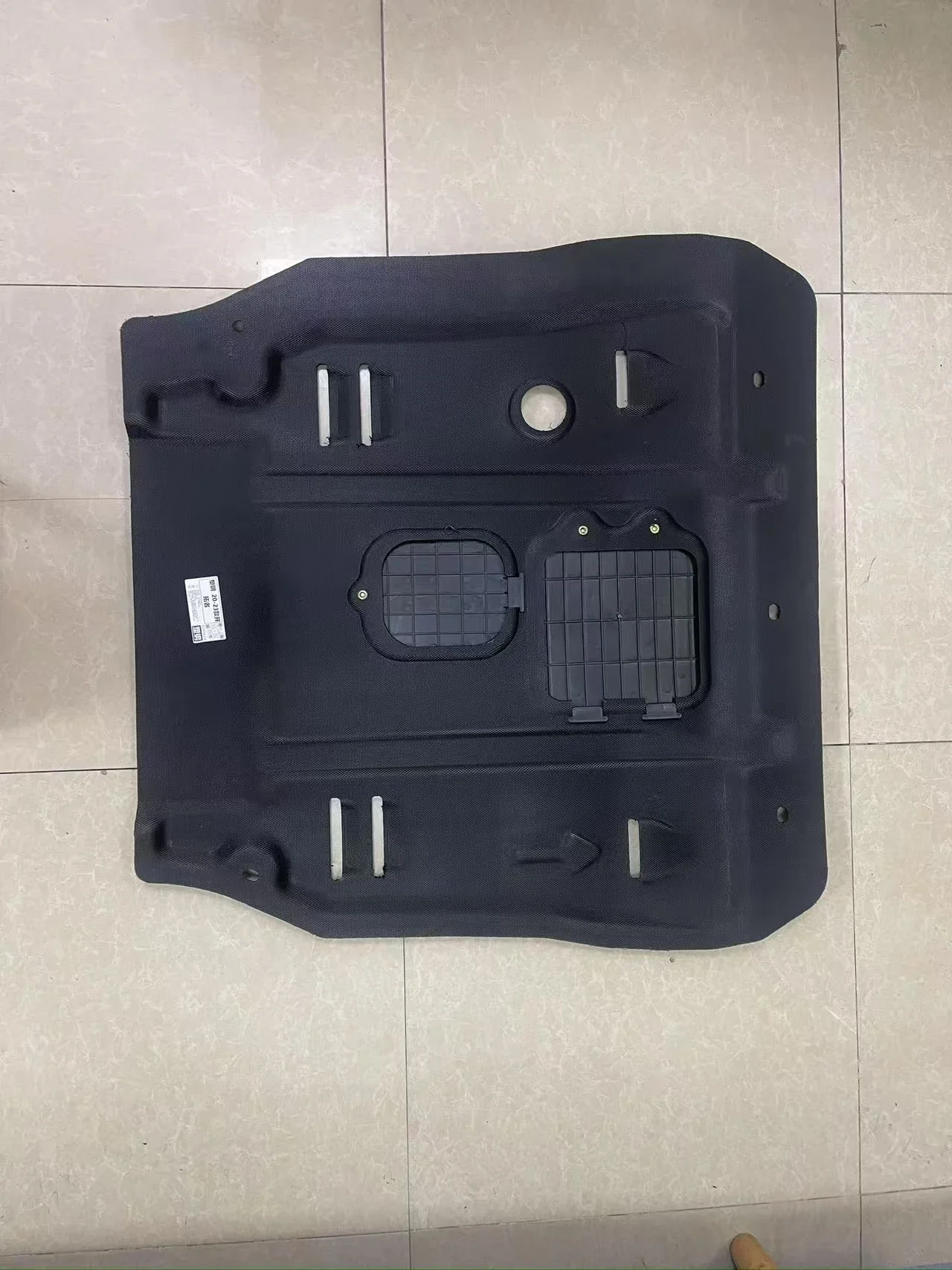 Acessórios do carro preto sob placa de proteção do motor paralama placa respingo escudo lama fender placa painel para chevrolet blazer 20-23.