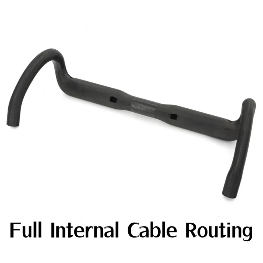 الكربون المقود الطريق خفيفة 160 جرام الكربون عجلة القيادة 31.8 مللي متر 380/400/420/440 مللي متر دراجة قطرة مقود الحصى الطريق عجلة