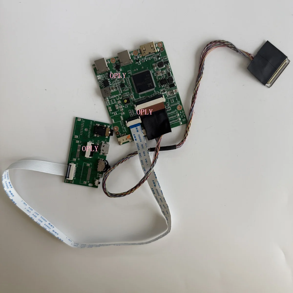 2 TYPE-C Mini HDMI-compatible LVDS Control Board kit for LP133WH2 LP133WH2-TLB1 LP133WH2-TLF2 LP133WH2-TLM5 1366X768 LED 13.3