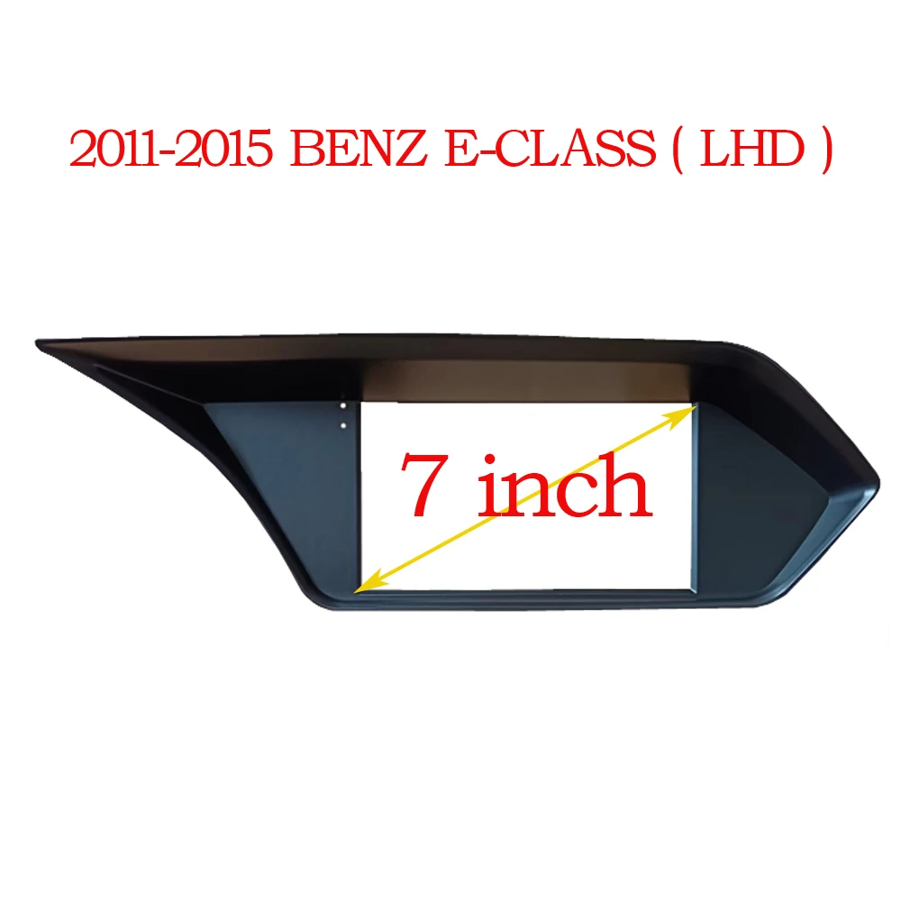 

7 INCH 2 Din Car Radio Fascia Frame for Mercedes BENZ E-CLASS 2011-2015 Frame Panel Trim Kit