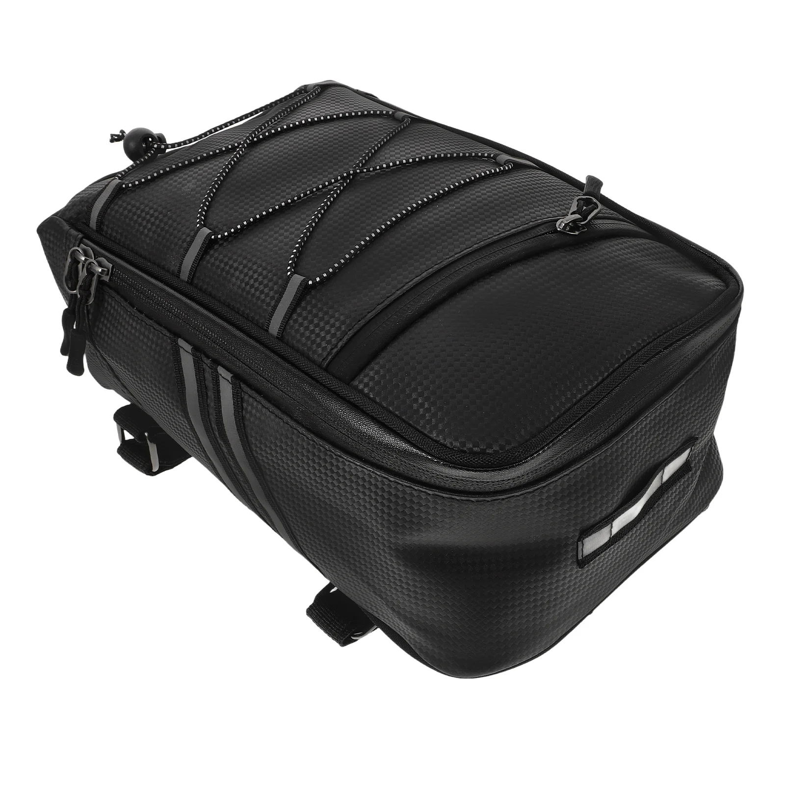 

Waterproof Tail Bag Portable Bike Bags for Rear Carrier Pouch Electric Bicycles Seat Cargo Pu Rack Convenient