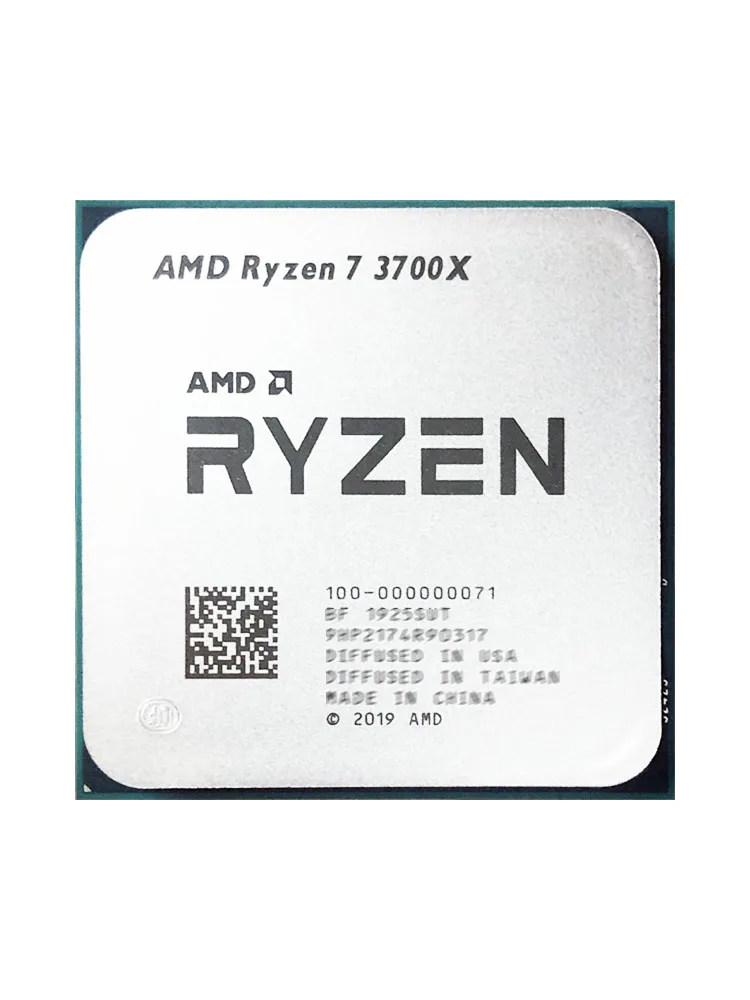 AMD 中古 Ryzen 7 3700X R7 3700X 3.6 GHz 65W 7NM L3=32M 100