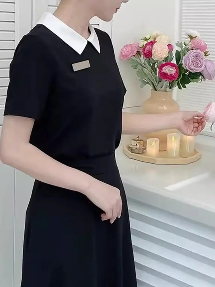 

2025 Summer Beau Salon Work orm Set Women's Skin Care Special Medical Aesthetics Front Desk High End Suite