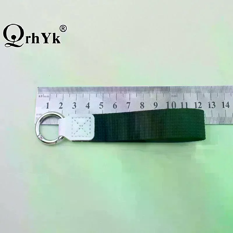 Canvas Keychain Strap Fashion Lanyard for Bags Durable Floating Weave Pendant  for Everyday Use