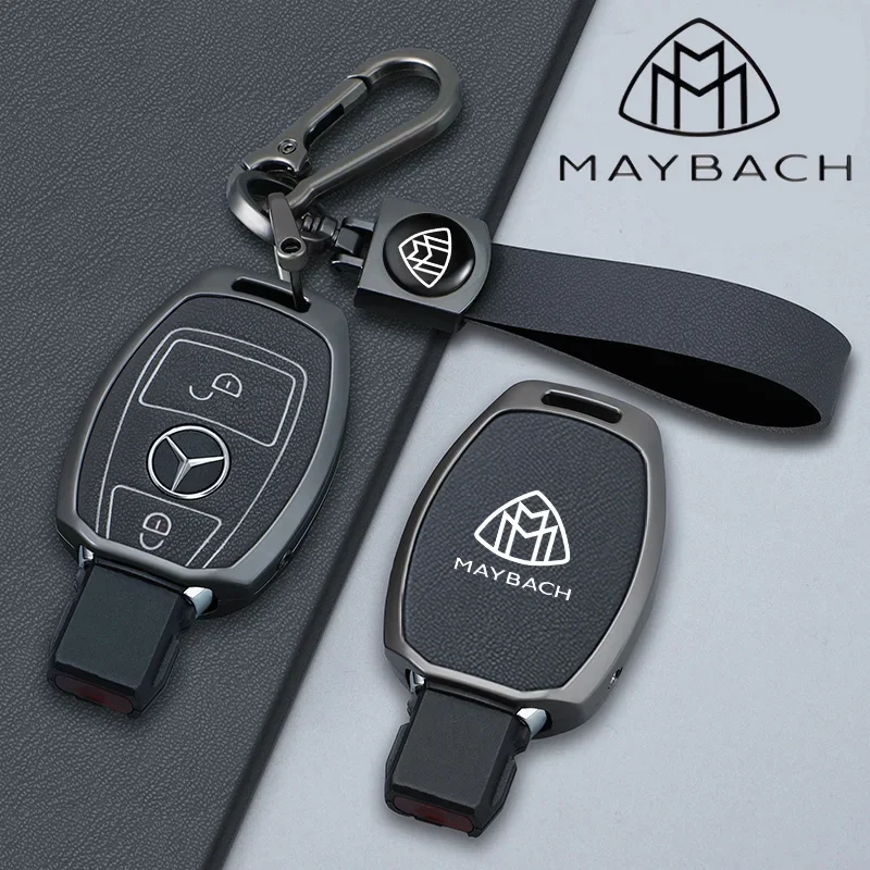 Car Key Case Cover Shell Fob For Mercedes Bnez CLA GLC GLA GLK W203 W210 W211 W204 W176 A B C E R Class AMG Accessories
