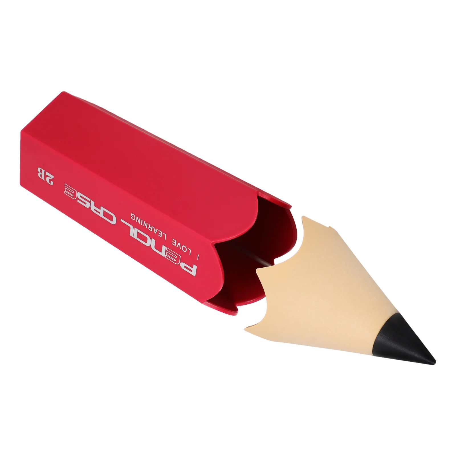 

Creative Pencil Shape Pencil Holder with Lid Pen Organizer Makeup Brush Holder Desk Pen Cup Office Desk Decor Office Supplies