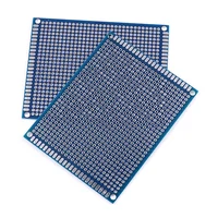 5/10PCS PCB Board Prototype Board Blue 2x8/3x7/4x6/5x7/7x9cm Double Sided Circuit Boards For DIY Soldering Project 4